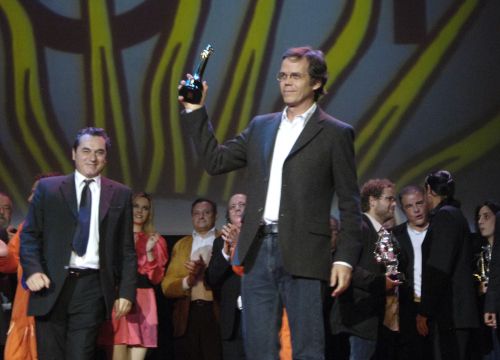 Andr�s Wood, ganador del Col�n de Oro.